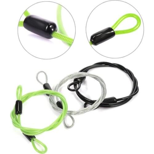 100cm Stainless Steel Bike Lock Wire Rope Line with Multiple Uses and High Strength Steel Wire Durable to Use Bike Accessories