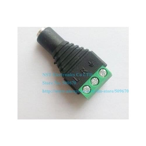 High Quality Terminal Block to 3.5MM Stereo Jack FemaleAdapter 3Pin Audio Connector Adapter/Free Shipping/50PCS