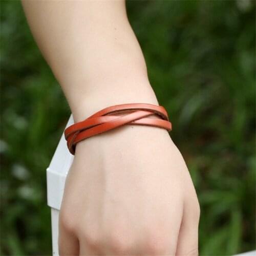 WOCLEILIY Leather Bracelets