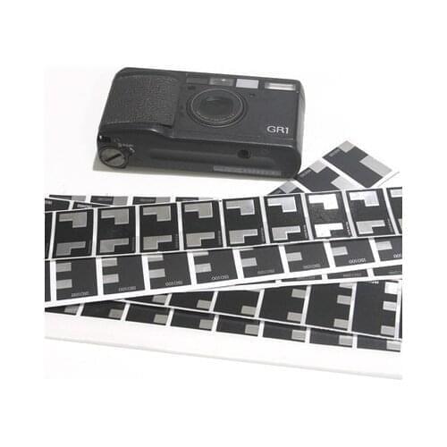 10 PCS 135 35mm 36EXP Bulk Film camera DX Code ISO 50 100 250 400 500 Label Hand Roll Sticker Auto Detect for Instamatic