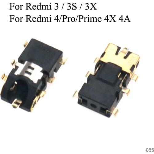 YuXi 2pcs Earphone Headphone Earpiece Audio Jack Replacement for Xiaomi Redmi 1S 2 2A 3 3S 3X 4X 4A 4 Pro Prime/ mi max 2
