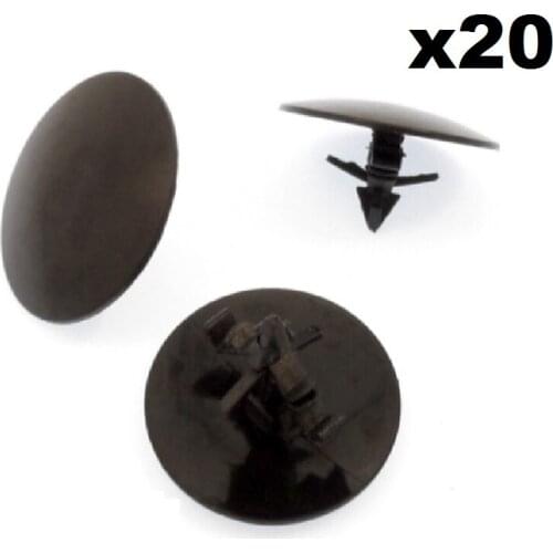 20x For Honda Plastic Retainer Fastener Clips for Bonnet Insulation / Hood Insulator