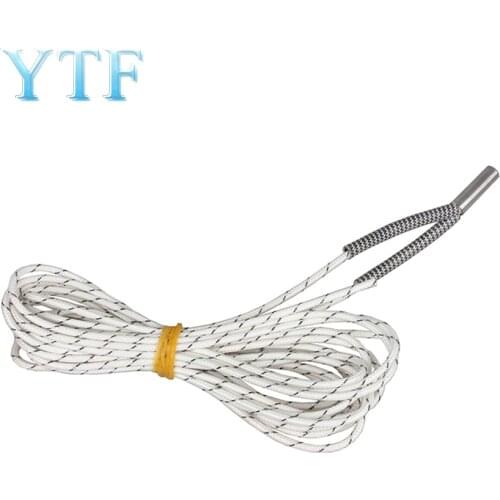 6*20mm 12V 24V 50W Ceramic Cartridge Heater 1M 2M Reprap&Mendel For V6 J-head Extruder 3D printer part