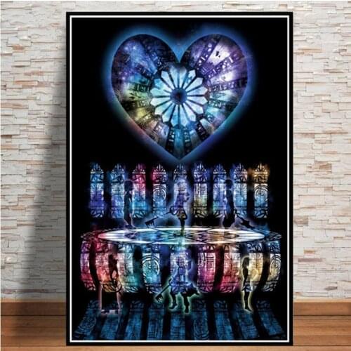 Diamond Painting DIY Diamond Embroidery Kingdom hearts cartoon poster Full Square Round 3D Cross Stitch Mosaic Home Decor