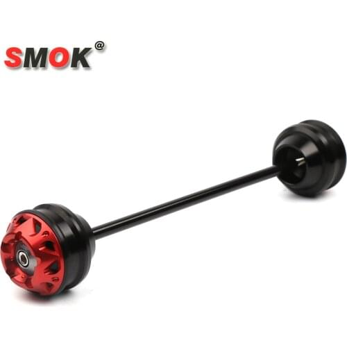 SMOK Motorcycle CNC Aluminum Front Axle Fork Crash Sliders Wheel Falling Protection Guard For Yamaha R3 15-16 R25 14-16