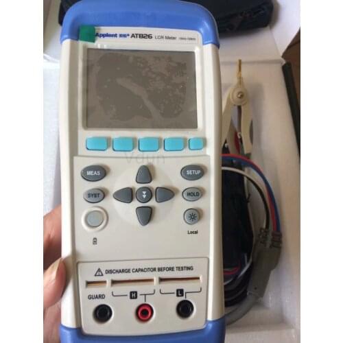 AT826 USB LCR Meter ESR Tester Electric Bridge Touchscreen TFT-LCD 100Hz,120Hz,1kHz,10kHz,100kH