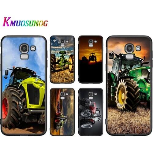 Farm Vehicle Tractor For Samsung Galaxy J8 J7 J6 J5 J4 J3 J530 j730 Duo Core EU Prime Star 2018 2017 2016 Phone Case