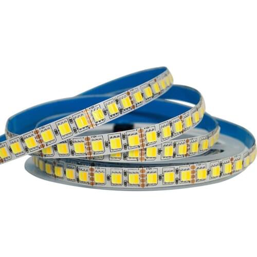 DC12v/24V Dual White Warm White & White 2 in 1 Chip 5050/5025 Led Tape Color Tem Ajustable Waterproof 60 /120leds CCT LED Strip