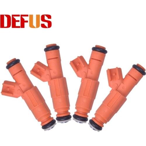 DEFUS 4X 0280155917 850CC NEW Bico High Imdepance Fuel Injector Nozzle For F-250 F-350 00-05 MERCURY 4.6L 6.8L V10 Flow Matched