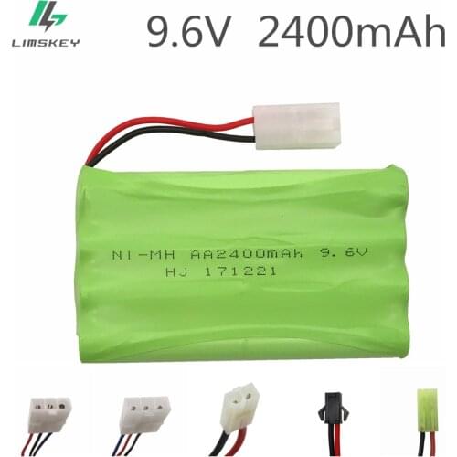 9.6V 2400mAh Remote Control Toys Electric toy security facilities electric toy AA battery battery group 2PIN/3Pin/T/JST Plug