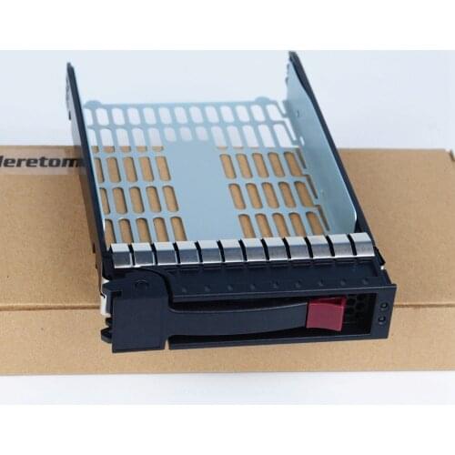 Heretom 373211-001 3.5" SATA SAS hdd Tray Caddy for hp Proliant g6 ML350 ML370 DL380 G6 hdd Enclosure