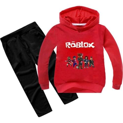 Spring Autumn Girl Boys Fashion Suit Cartoon Sports Suit 2pcs Set Tracksuits Kids Clothing Sets 100-170cm Casual Clothes Hoodies