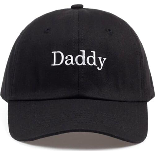 2018 new Daddy Embroidered Adjustable golf Cap cotton adjustable Dad Hat solid baseball cap unisex Hip-hop hats snapback cap hat