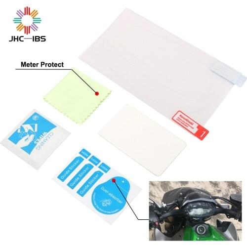 JHC Motorcycle Speedometer Scratches Meter Dashboard Scratch Film Sticker Screen Protector For Kawasaki Z1000 2014-2017