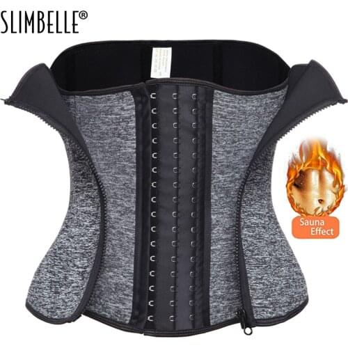 Adjustable Straps Body Shaper Sweat Sauna Underbust Corset Waist Trainer Cincher Neoprene Belt