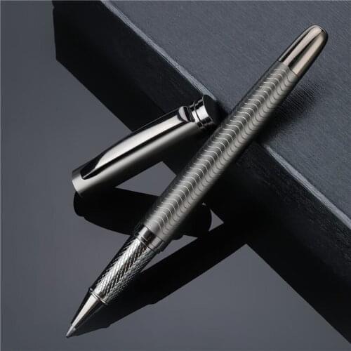 Luxury Metal Ballpoint Pen High Quality Business Writing Signing Calligraphy Pens Office School Stationery Supplies