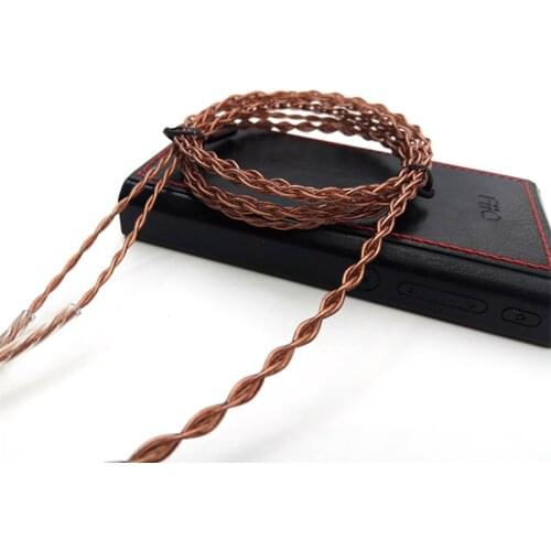 Handmade Braided 3.5mm MMCX Earphones Cable DIY 7N OCC HiFi Cable for Shure SE535 SE425 SE315 SE215