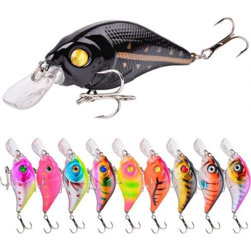 8cm Fishing Lure Bionic Attractive ABS Sharp Mino Hard Swimbait for Seafishing Fishing Lure