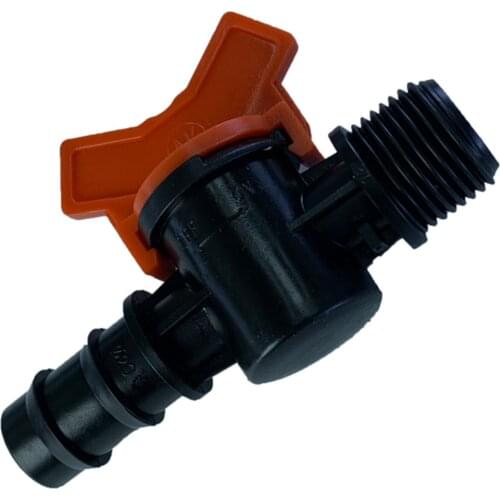 Garden IBC Hose Adapter Connector Valve Parts 0.79in Garden Tap Ball Valve Water Connector