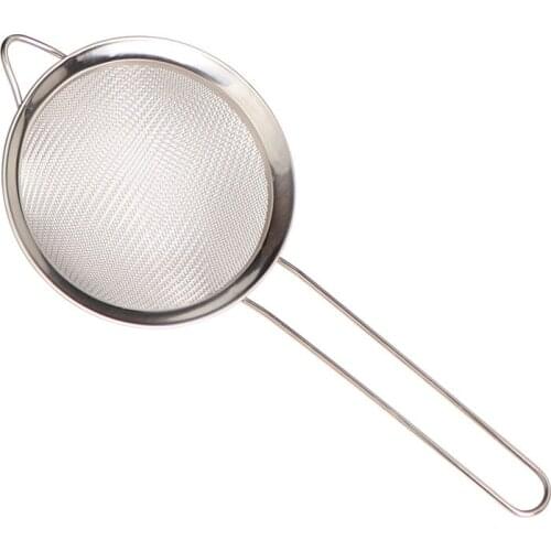 Chinese Medicine Strainer Leakage Egg White Separation Baking Tool Birds Nest Strainer Stainless Steel Oil Lattice Kitchen Tool