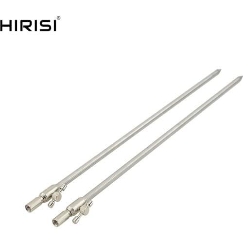 55-100cm Carp Fishing rod pod Stainless Steel Bank Sticks fit bite alarm