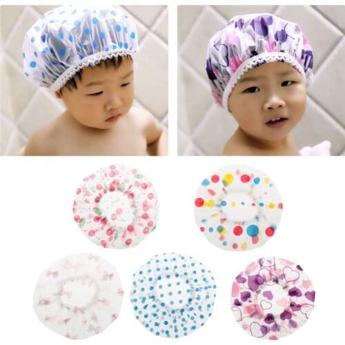 Waterproof Cap Safe Baby Shower Cap Kids Bath Visor Hat Adjustable Baby Shower Cap Protect Eyes Hair Wash Shield for Children