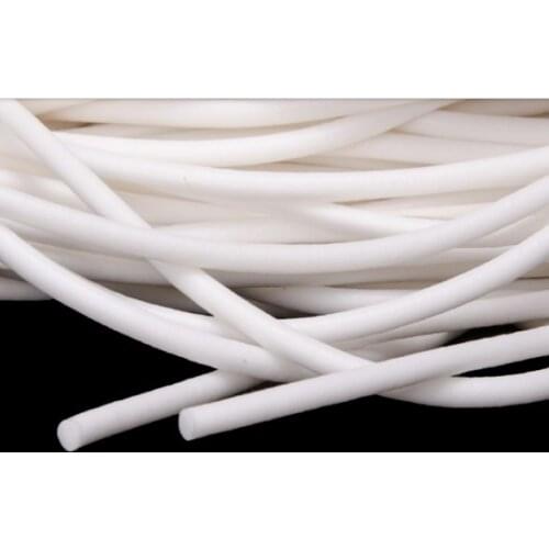 20meters 3mm diameter white o ring silicone rubber foam sponge seal strip weatherstripping