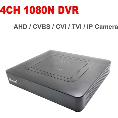 4CH Mini DVR AHD 1080N CCTV HD Recorder Video Surveillance Security System Hybrid Onvif For IP Camera Analog AHD CVI TVI