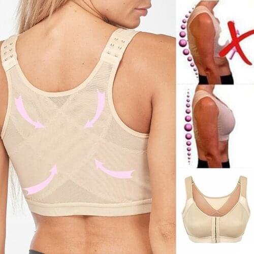 5XL Posture Corrector Plus Size Tops Womens Tube Tops Sport Bra High Support Womens Underwear Tank Top Bra Push Up Sportswear