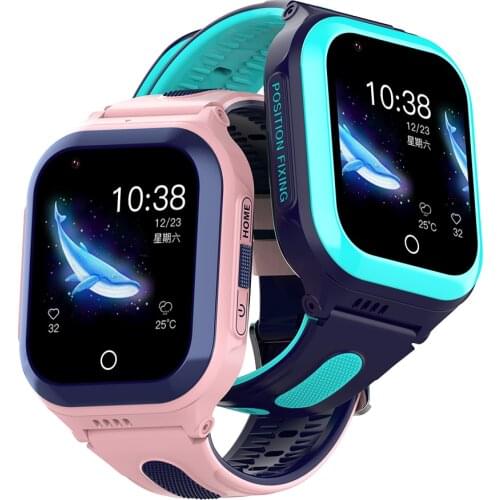 New Kids Smart Watch KT24S 4G Children Phone Detachable Case GPS-WIFI Tracker Video Camere Waterproof Baby SOS Anti-Lost Watch