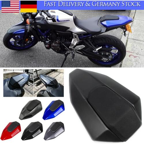 For FZ07 MT07 Accessories Moto Rear Seat Cowl Fairing Cover Pillion for Yamaha MT 07 FZ 07 MT-07 FZ-07 2017 2016 2015 2014 2013