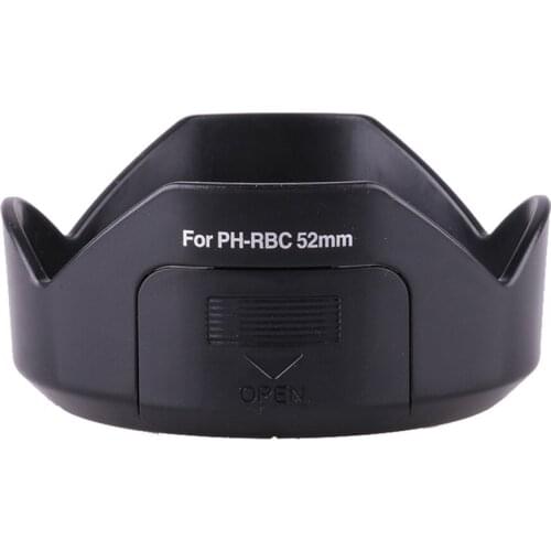 PH-RBC 52mm Lens Hood Shape for Pentax DA 18-55mm f3.5-5.6 AL WR Lens