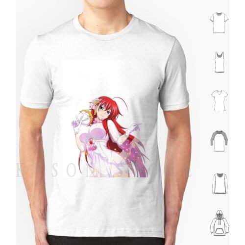 Rias Gremory Ecchi Render T Shirt Men Cotton High School Dxd Rias Gremory Ecchi Sexy Girls Anime Render