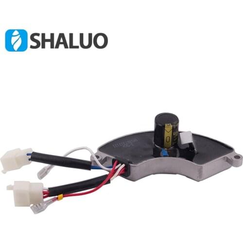 Generator avr 5kw 3kw three phase 380v or 400v 8 wires gasoline genset spare part ac automatic voltage regulator stabilizer