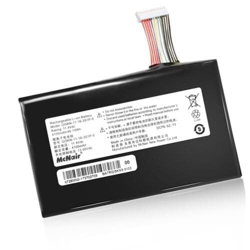Honghay GI5CN-00-13-3S1P-0 Battery For HASEE Z7M-KP5GC Z7M-KP7GC GE5S02 MACHENIKE T90-Ti3C T90-T6CS T90-T6Cw T90-T1C