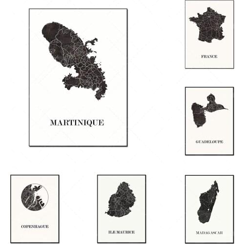 Madagascar design map poster for decoration, personalized Father’s Day gift printed poster
