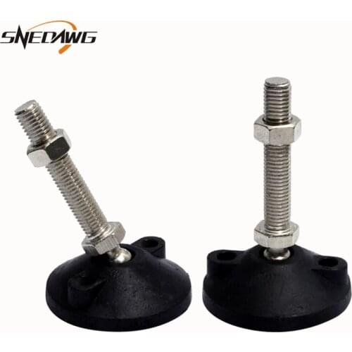 Furniture Foot Cup New High Quality Non-Skid Rubber Base Feet Leg For Funiture Sofa Bed Table Machine Support Foot Pad