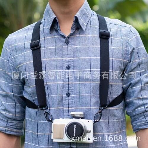 New Quick Rapid Double Shoulder Sling Braces For Camera Harness Strap Belt Telescope Photography Accessories Carrying Suspenders
