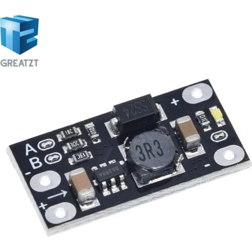 GREATZT Newest Multi-function Mini Boost Module Step Up Board 5V/8V/9V/12V 1.5A LED Indicator Diy Electronic Voltage Module