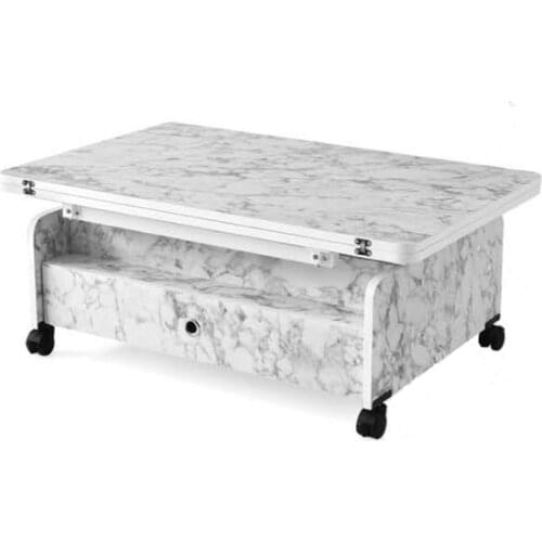 New Modern ZEREN104 Smart Coffee table Double Drawers 3 Stage 6 Multifunctional Magic Coffee table coffe table table basse