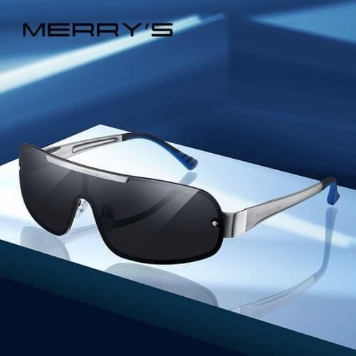 MERRYS DESIGN Men HD Polarized Sunglasses For Driving Fishing Men Integrated UV400 Sunglasses S8616
