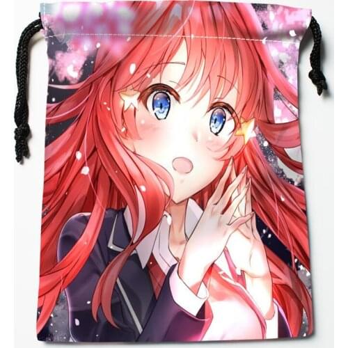 Nice Go-Toubun no Hanayome Anime Drawstring Bags Custom Storage Printed Receive Bag Compression Type Bags Size 18x22cm 0303