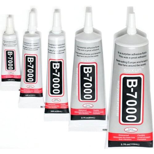 1 Pc New 15ml/25ml B-7000 Multi Purpose Glue Adhesive Epoxy Resin Diy Crafts Glass Touch Screen Cell Phone Super Glue B7000