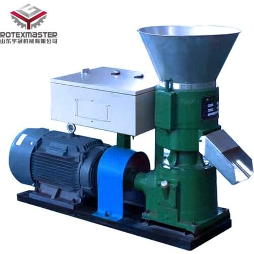 100-300 Kg Per Hour Sinking Fish Feed Pellet Poultry Feed Pellet Making Machine