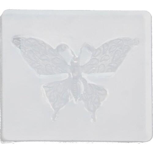 8Pcs Butterfly Silicone Resin Molds Butterfly Earring Necklace Pendant Epoxy Resin Casting Mold Jewelry Making Tools X4YA