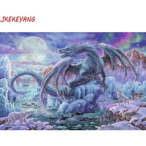 5D DIY square/round Diamond Painting Dragon Cross Stitch Diamond Embroidery Pattern Rhinestone home decor J2722