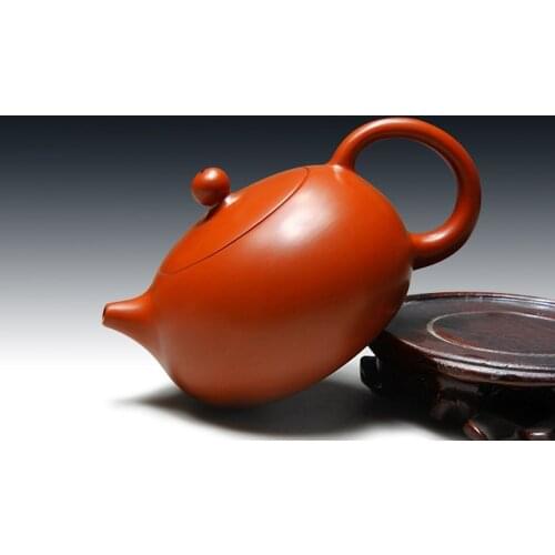 Handmade Xi Shi Pot with Tea Infuser Teapot Red Clay Tetera 100ml Zhu Ni Porcelain Antique Chinese Ceramic Kettle