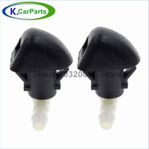 2PCS 76810-SZA-A01ZA Front Windshield Washer Nozzles Jet For 09-15 Honda Pilot 76810-SZA-A01ZA