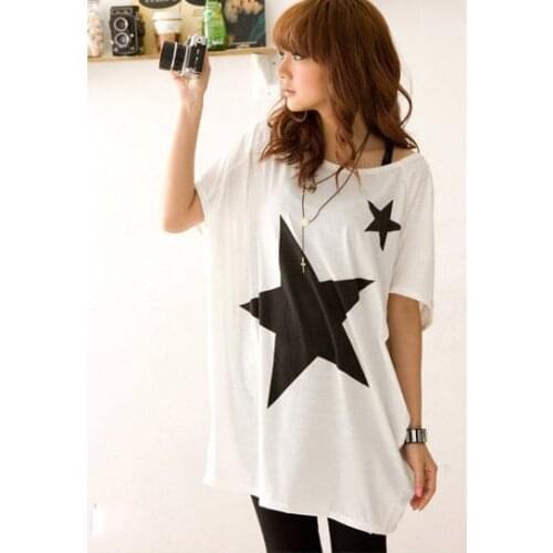 T Shirt Women 2021 Harajuku Tshirt Pattern Enlarged Size Loose Cotton Short-Sleeved T-shirt Pokemon Vestidos BLK1381