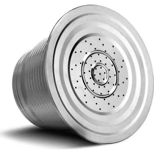 Coffee Capsule for Nespresso Refillable Coffee Capsule Pod Stainless Steel Espresso Coffee Filters and Tamper Wholesale